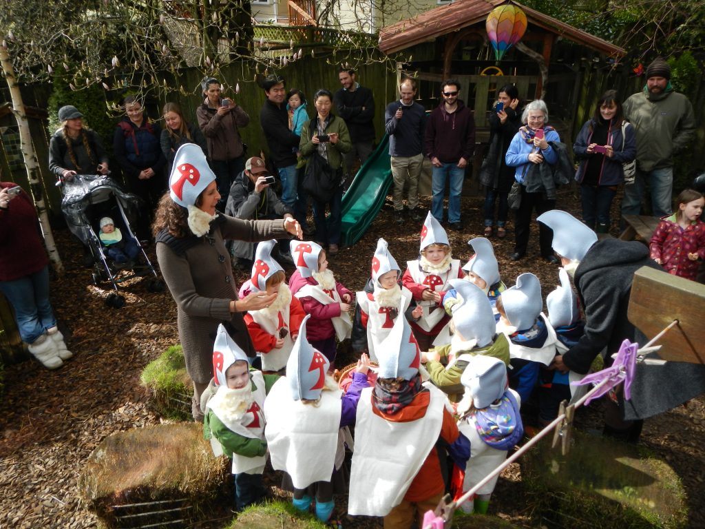 Violet Garden Waldorf Preschool Gnome Party