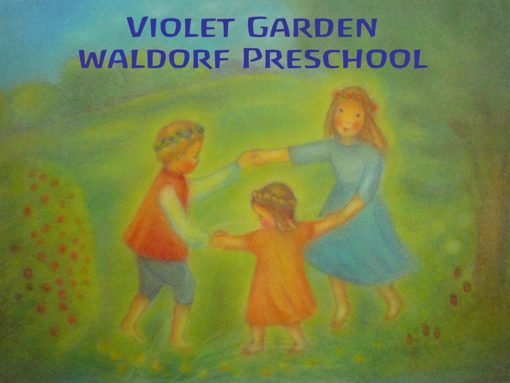 Violet Graden Waldorf Preschool sign